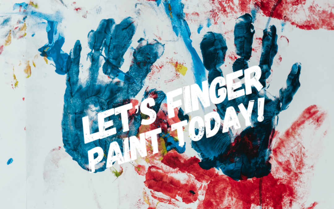 Moments with Minna Day 7: Let’s Finger Paint!